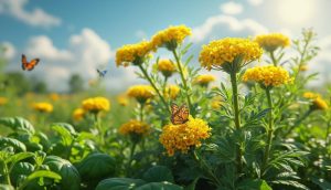 découvrez les propriétés médicinales et les utilisations de la tanaisie au jardin. apprenez comment cette plante peut aider à lutter contre les parasites, ainsi que ses bienfaits pour le sol et l'écosystème de votre jardin.