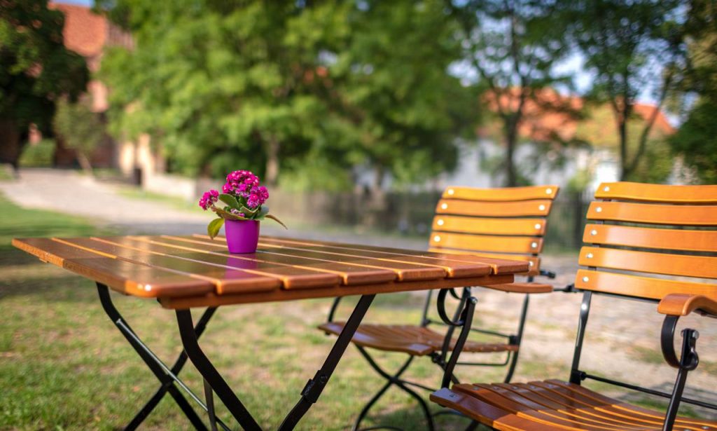 table de jardin