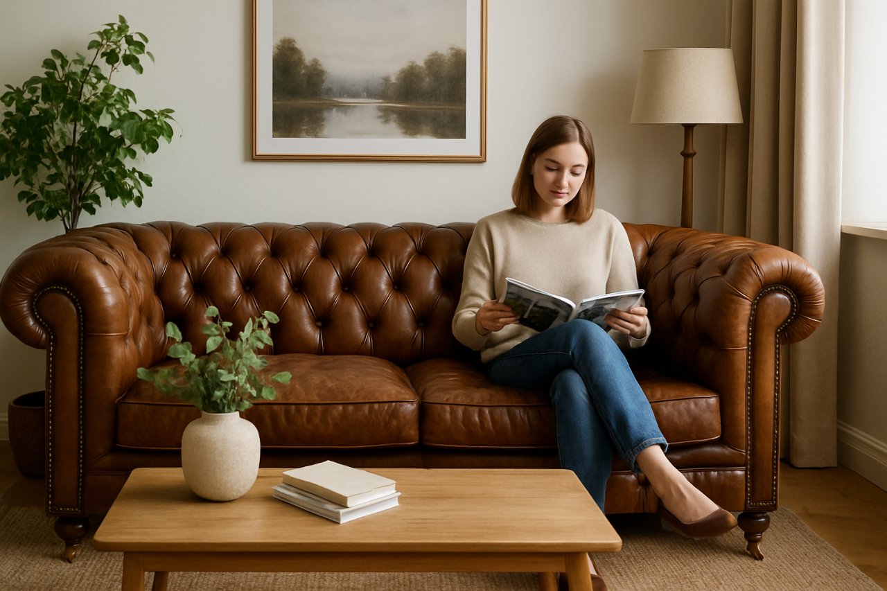 Pourquoi le canapé chesterfield reste une valeur sûre pour un salon au style intemporel