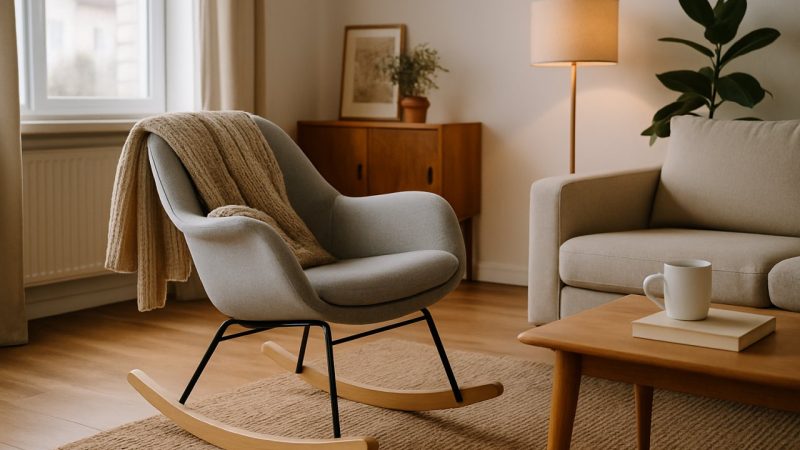 Fauteuil à bascule rocking chair : pourquoi il conquiert toutes les générations dans le salon