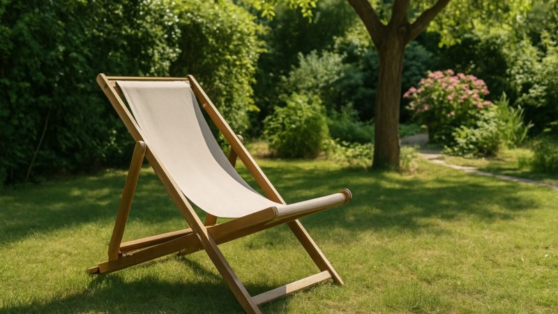 Pourquoi votre transat vous fait mal au dos (et lequel choisir à la place)