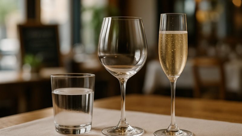 Quels verres pour quelle boisson : le guide indispensable pour dresser une belle table