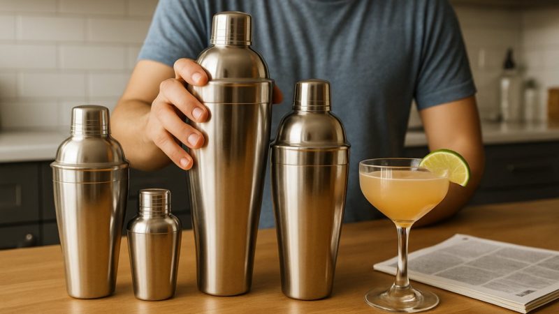 Comment bien choisir votre shaker pour réussir tous vos cocktails maison comme un pro