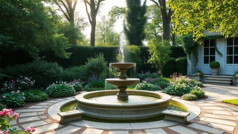 Comment installer une fontaine à débordement pour un effet apaisant garanti