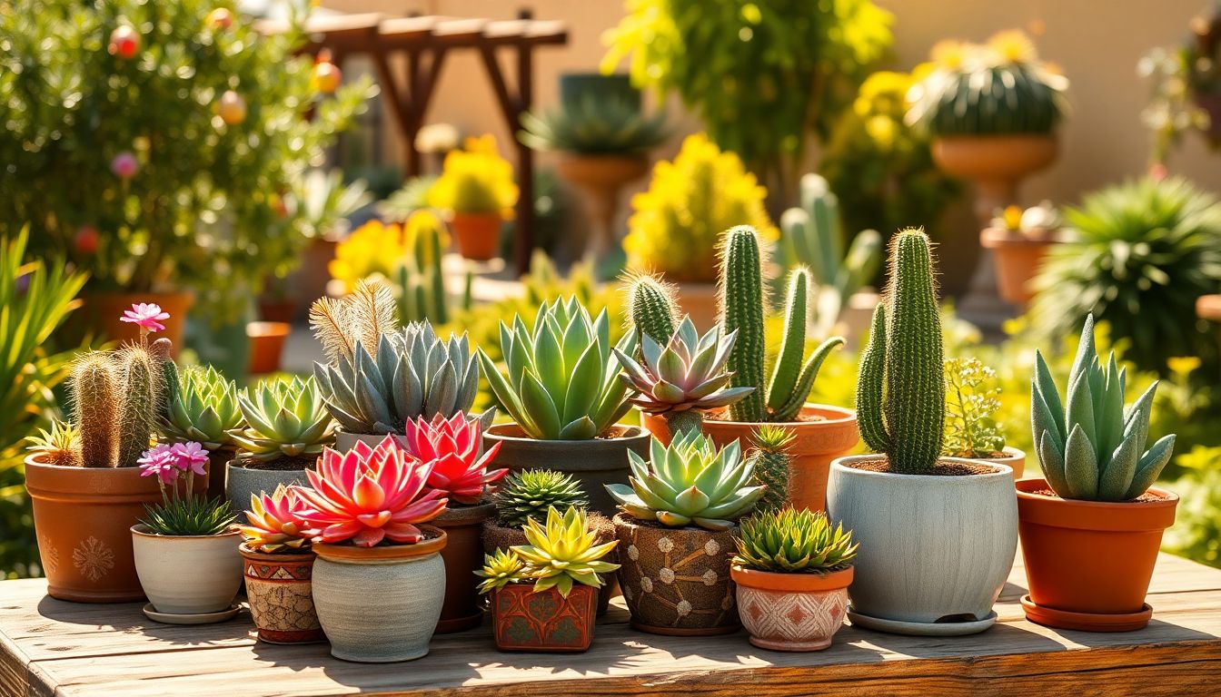 Comment cultiver des plantes grasses et succulentes qui résistent facilement à la chaleur estivale