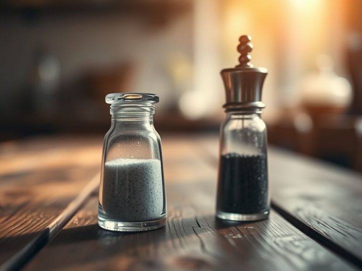 Vous hésitez entre verre, bois et inox ? Voici le meilleur choix pour vos salières et poivrières