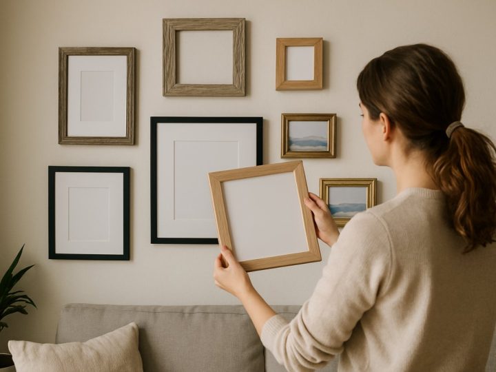 Oubliez les murs sans âme : cette astuce déco avec des cadres photo va métamorphoser votre salon