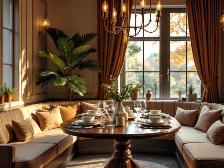 Pourquoi la banquette devient l’élément incontournable des salles à manger chaleureuses