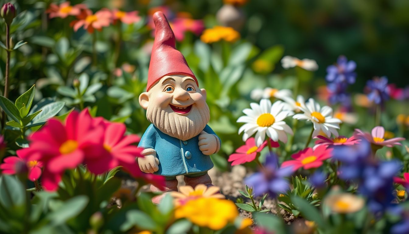 Envie d’un jardin qui sort de l’ordinaire ? Cette figurine de gnome pourrait bien faire toute la différence