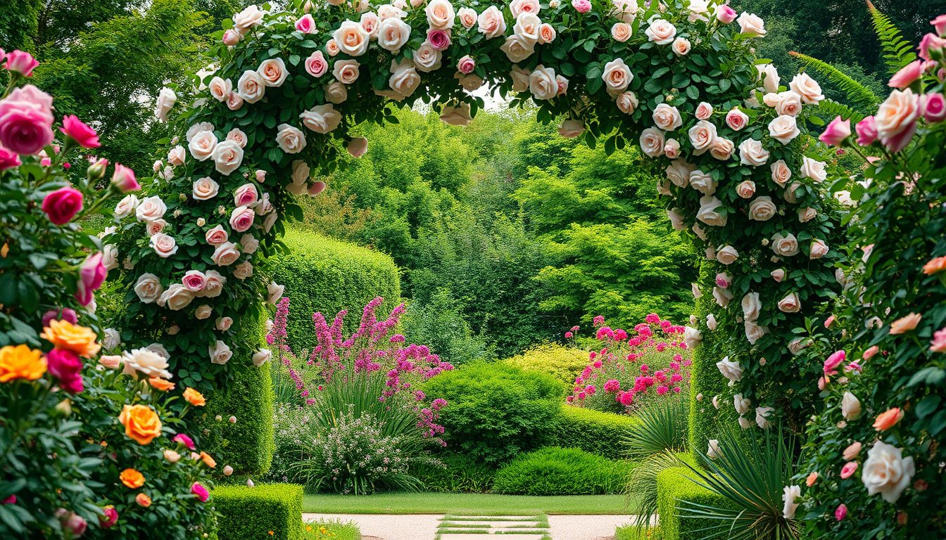 Transformez votre jardin en véritable havre de paix avec cette installation fleurie pleine de charme