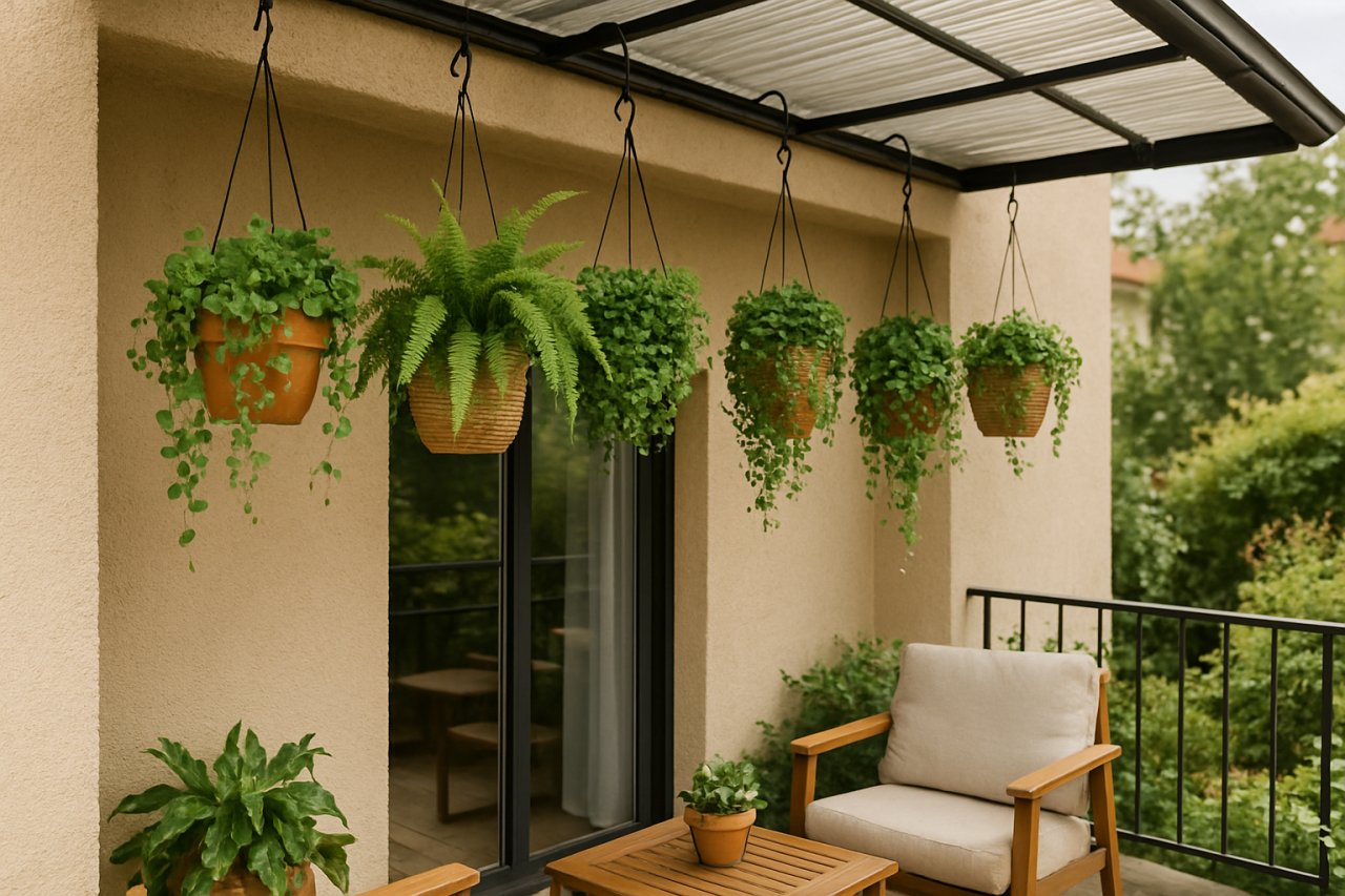Terrasse : ces plantes suspendues transforment votre extérieur en un petit coin de paradis végétal