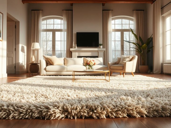 Tapis de salon à poils longs : comment bien choisir et entretenir ce revêtement doux et chaleureux
